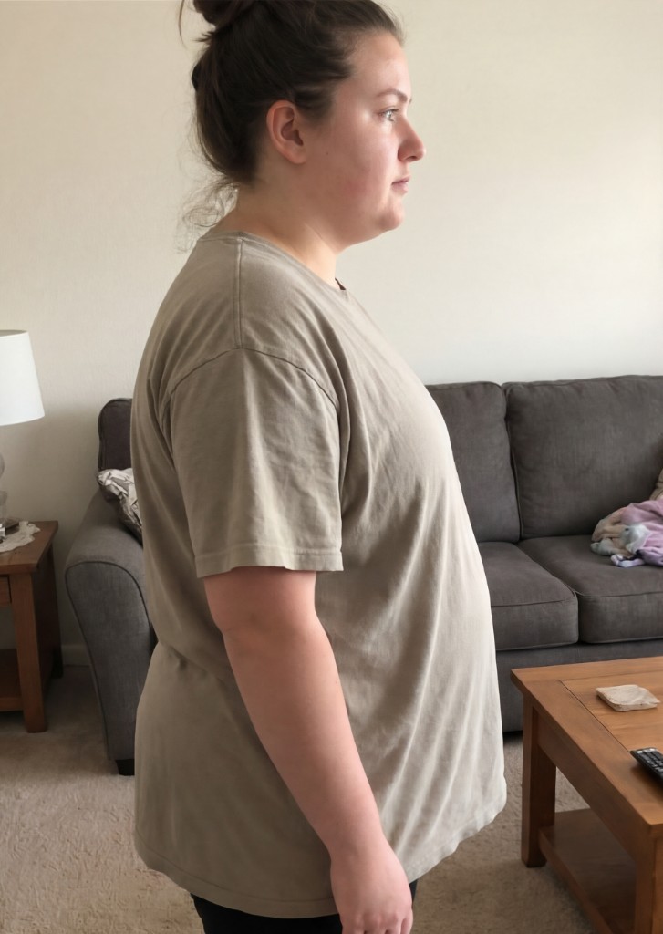 Before weight loss result